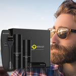 4 Pcs/set Men Beard Growth Kit Hair Growth Enhancer Thicker Oil Nourishing Essence Leave-in Conditioner Beard Care Set with Comb