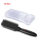 Multifunctional Hair Comb Brush Beard Straightener Hair Straighten Straightening Comb Hair Curler Quick Hair Styler For Men