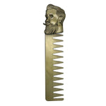 High Quality Cool Men Beard Shaping Template Stainless Steel Beard Comb Men Hair Beard Trim Tool